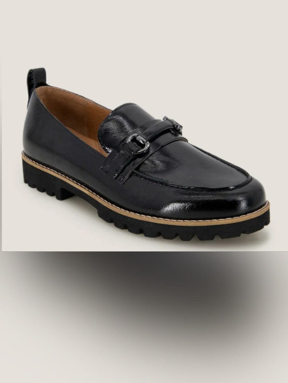 GENTLE SOULS - Eugene Leather Lug Bit Loafer